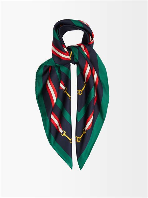 how to tell gucci scarf.